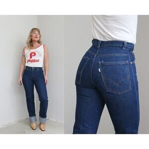 Early 1970's Vintage Levi's Scoville Zip Jeans ~ Women's XXS XS 25" to 26" Waist